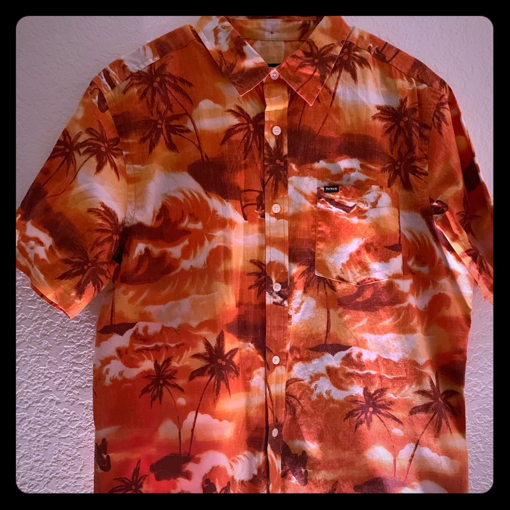 Hurley Hawaiian Button Up